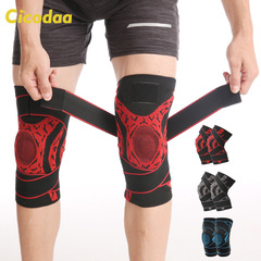 Fitness sports protective gear patella strap with pressure basketball sports knee pads hiking running adult nylon strap knee pads