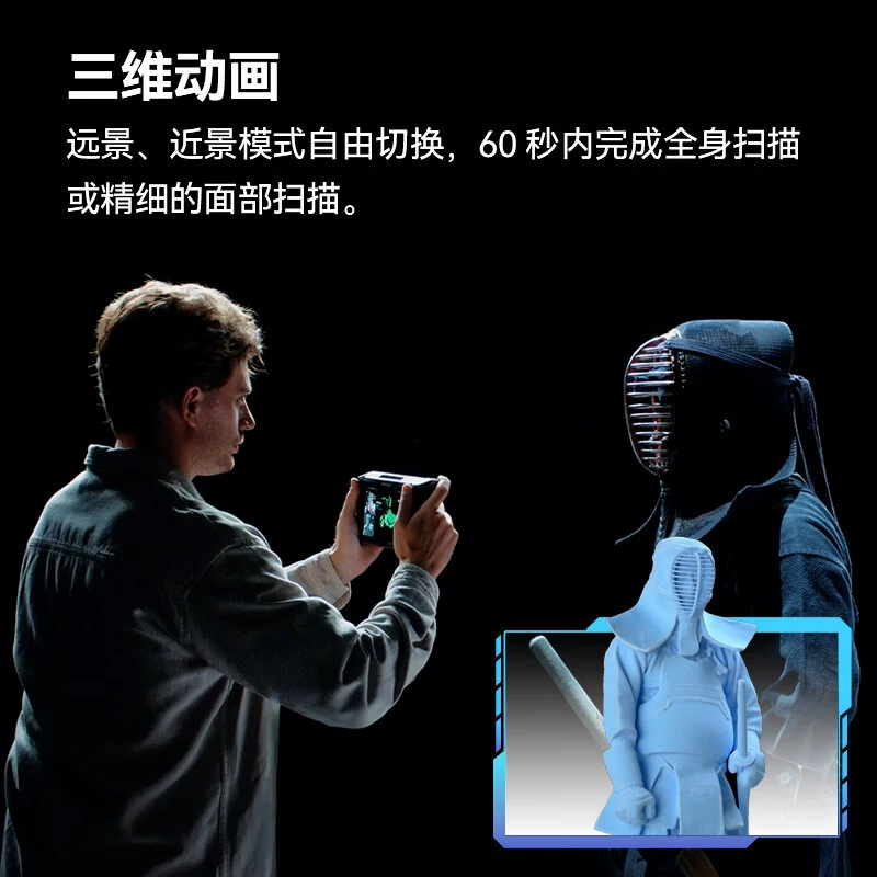 Revopoint Miraco 3D сканер, интегрированные профессиональные копии полного цвета в 3D