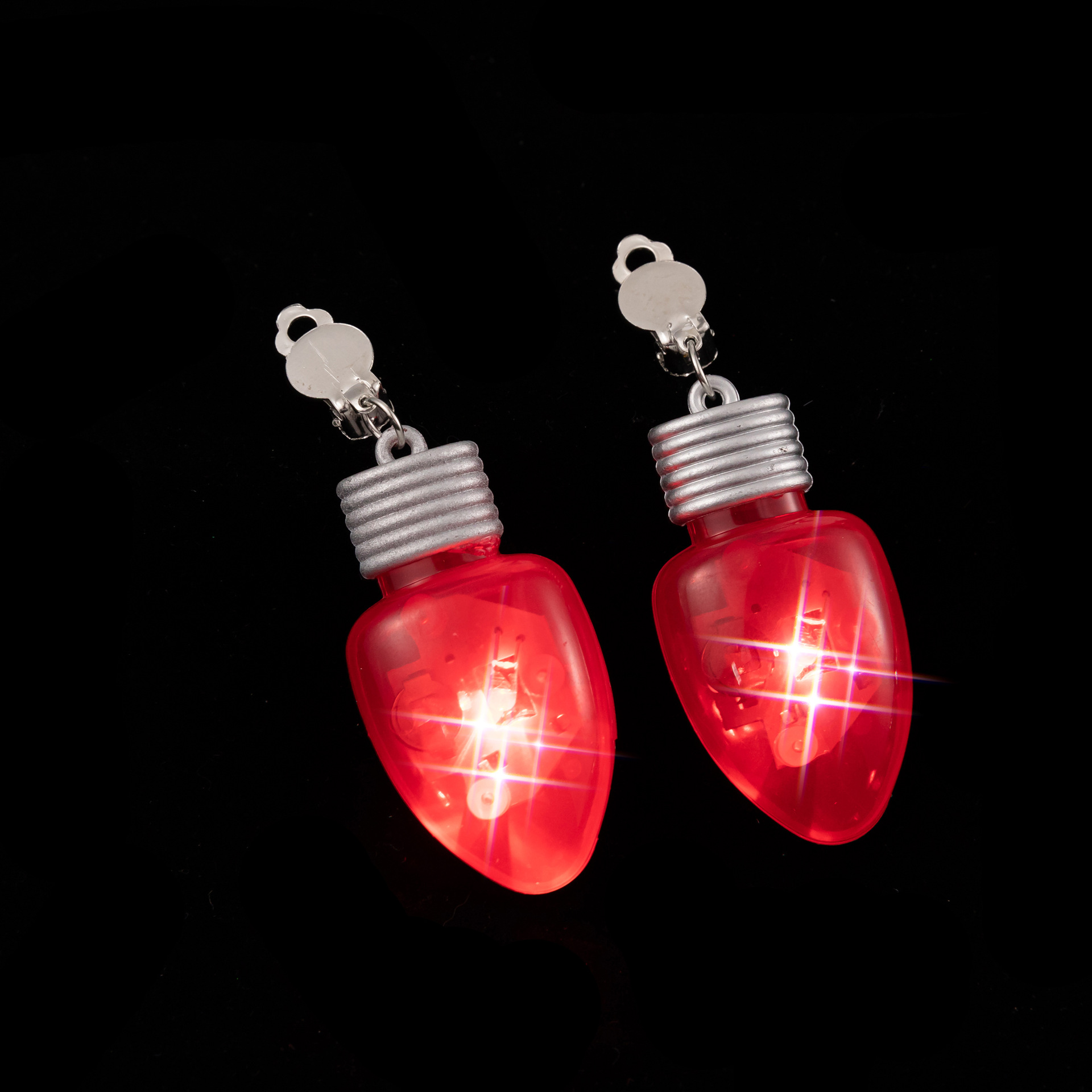 18g Weight Drop Earrings Classification 1 Pair Quantity Festival Occasion Plastic Material Christmas Festival Christmas Tree, Santa Claus Pattern Women'S Gender Fashion Style Fashion Christmas Tree Santa Claus Plastic Women's Drop Earrings 1 Pair 27