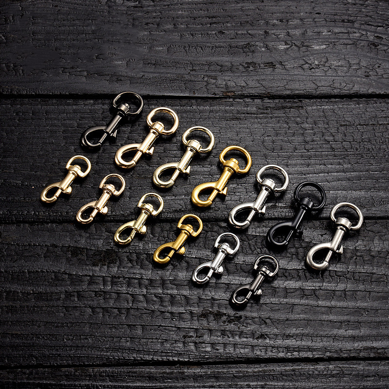 Factory Direct Sales Bag Hardware Repair Accessories Metal Hanging Buckle Hook Buckle Bag Strap Strap Buckle Leather Bag Buckle