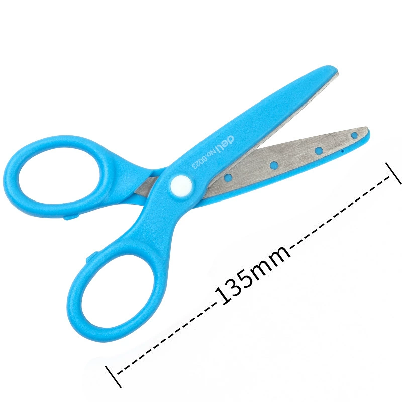 Студенческие ножницы Deli 6023 (смешанные волосы), бытовые высококачественные безопасные острые маленькие ножницы ручной работы для резки бумаги