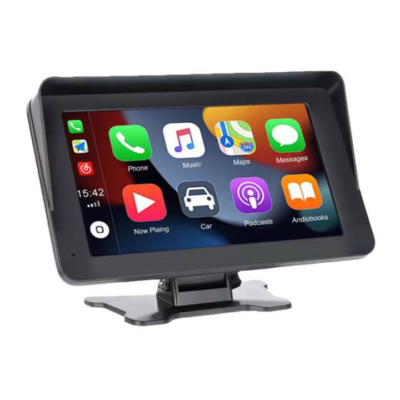 Cross-border 7-inch portable wireless carplay car GPS navigator car FM player driving recorder