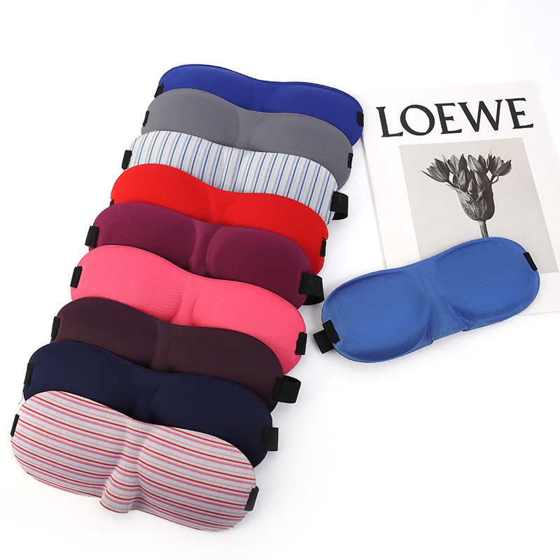 Máscara de ojo popular 3D máscara de ojo sombreado tridimensional para niños y niñas dormir esponja máscara de ojo transfronteriza al por mayor