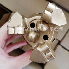 75/95金刚石内凹三翼PDC复合片不取芯钻头 地质探水钻头 批发定制