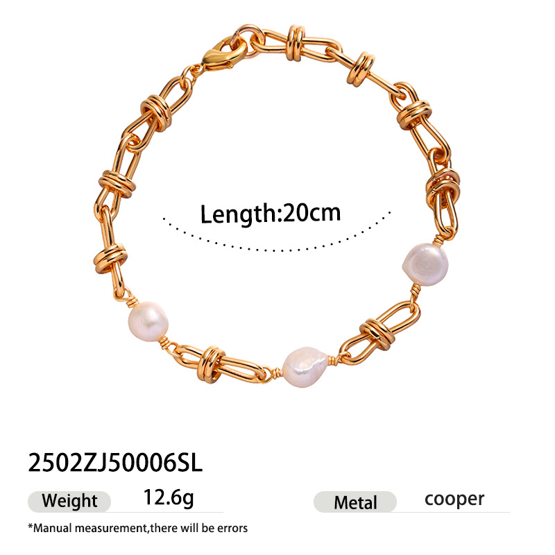 Europa y los Estados Unidos lujo ligero transfronterizo pulsera de alta sensación de perla natural exquisita nicho diseño universal ventas calientes nuevas
