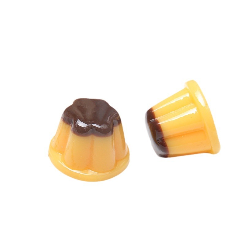 Simulación jalea resina grande comida y juego DIY material hecho a mano llavero play House juguete accesorios de papelería