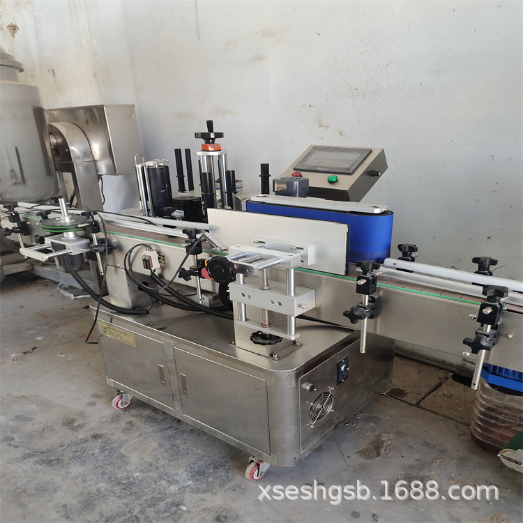 处理二手圆瓶贴标机 方瓶、扁瓶贴标机 双面贴标机二手浆糊贴标机