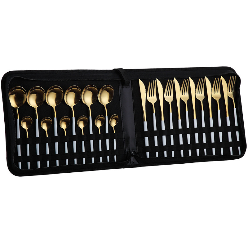 E타입 [펜박스백] 골드+화이트 24종세트