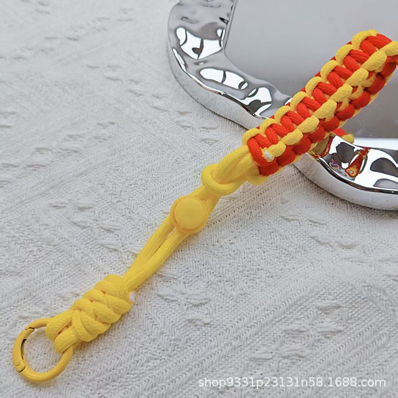 손목끈-노란색+빨간색