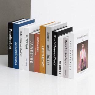 Simple Modern fake book decoration simulation book decoration Nordic style props book decorative book creative bookcase book box