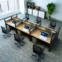 职员简约屏风储物柜办公桌
