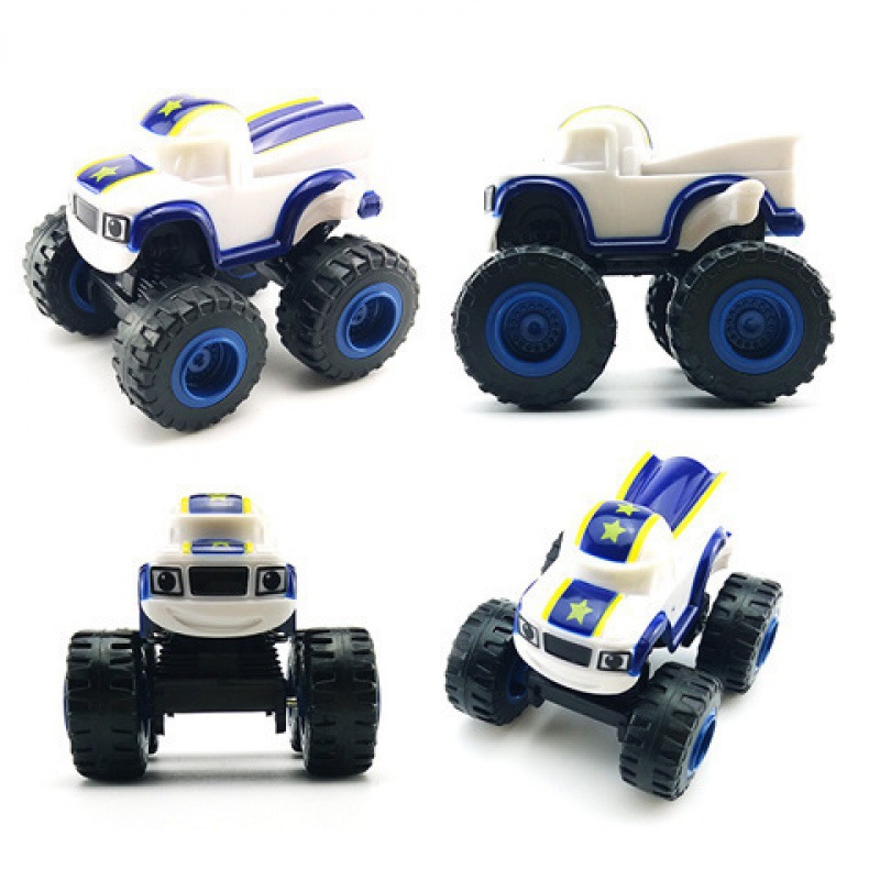 Monster Truck Speed Toy Baby Bus Speed Cyclone Battle Team Rescue Team Crazy Monster Alloy Boy
