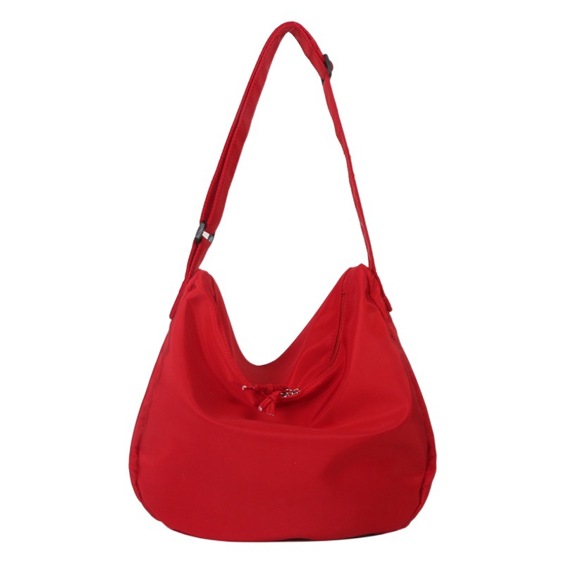 Bolso mensajero de nylon estilo coreano, gran capacidad