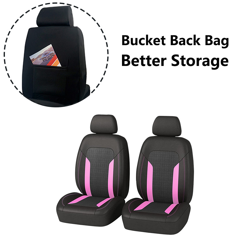 Half set of car seat covers, universal for all seasons, cross-border platform foreign trade mesh seat cushion cover, anti-dirt protective seat cover for car