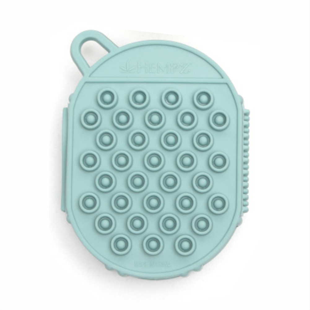 Pein de baño de masaje especial para mascotas para uso seco y húmedo para limpiar el cuero cabelludo, goteo de agua para masaje de cabello, pein de silicona para lavar el cabello