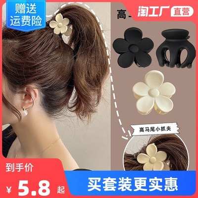 Grip Ponytail Claw clip fixed Artifact Hairpin Hindbrain Card issuance 2022 new pattern Clamp Headdress