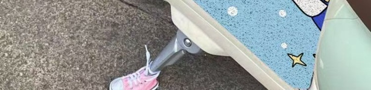 Customized Electric Scooter Cartoon Foot Pads, Custom-Made Wire Loop Pedal Mats, Electric Scooter Dust Removal Pedal Mats, Bring in Wealth and Treasure Cat