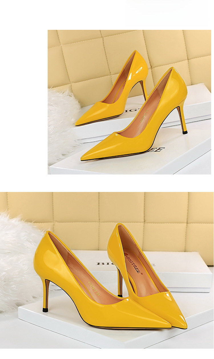 Dames lak high heels met puntige neus voor formele gelegenheid_voghion.com