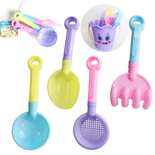 Children's beach bucket shovel suit baby toys shovel sand digging play cassia tools stall supply wholesale