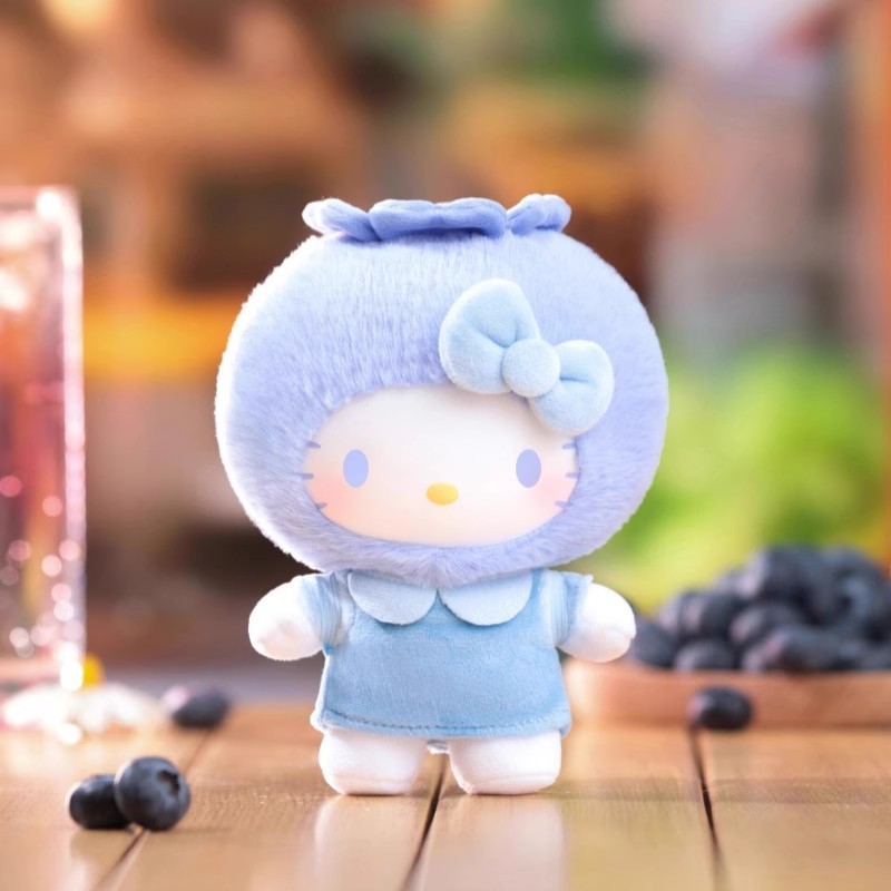 本物のサンリオハローキティフルーティーパラダイスシリーズぬいぐるみブラインドボックストレンディなフィギュアかわいい人形装飾品卸売|undefined