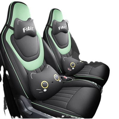 Four Seasons Pad — cartoon full leather seat cover