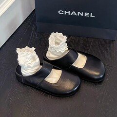 シープスキンバージョン~厚底つま先ハーフスリッパ、レトロボーケンスリッパ、女性用シンプルカジュアルサンダル