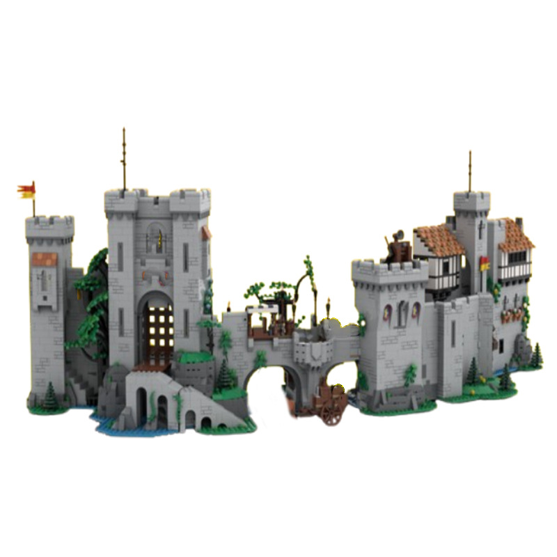 Castle Building Blocks Educational Model Construction Toy_voghion.com