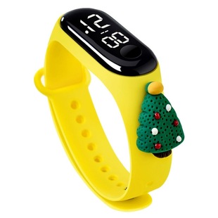 Cartoon Led Touch Screen Waterproof Digital Watch Student Sports Animation Christmas Gift Doll Kidsren's Bracelet Watch