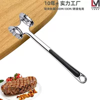 Цинковый сплав мясной молоток деликатес мышечная отбивная двусторонний нити мясной молоток рубящая сухожилия кухонные гаджеты и другая нержавеющая сталь