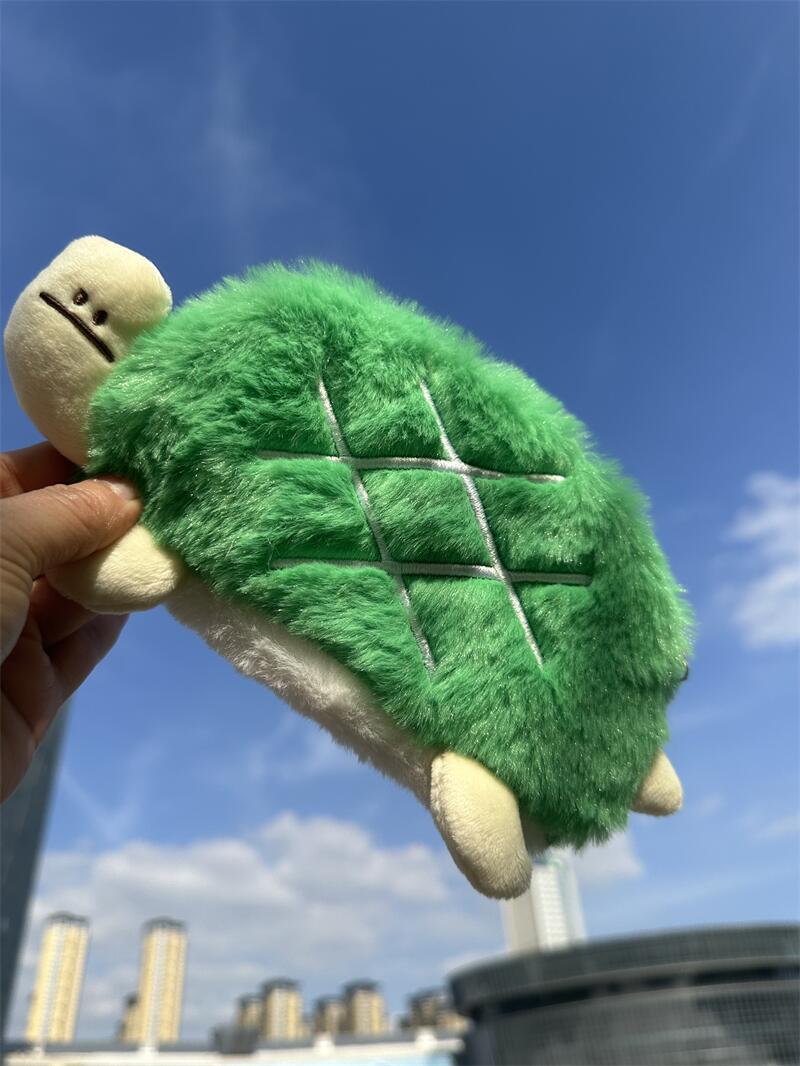 オリジナルのかわいい亀の変な表情シリーズのぬいぐるみの座布団の筆袋の小銭入れの首のイヤホンの包みのプレゼント