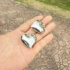 Silver 36*35*14mm heart