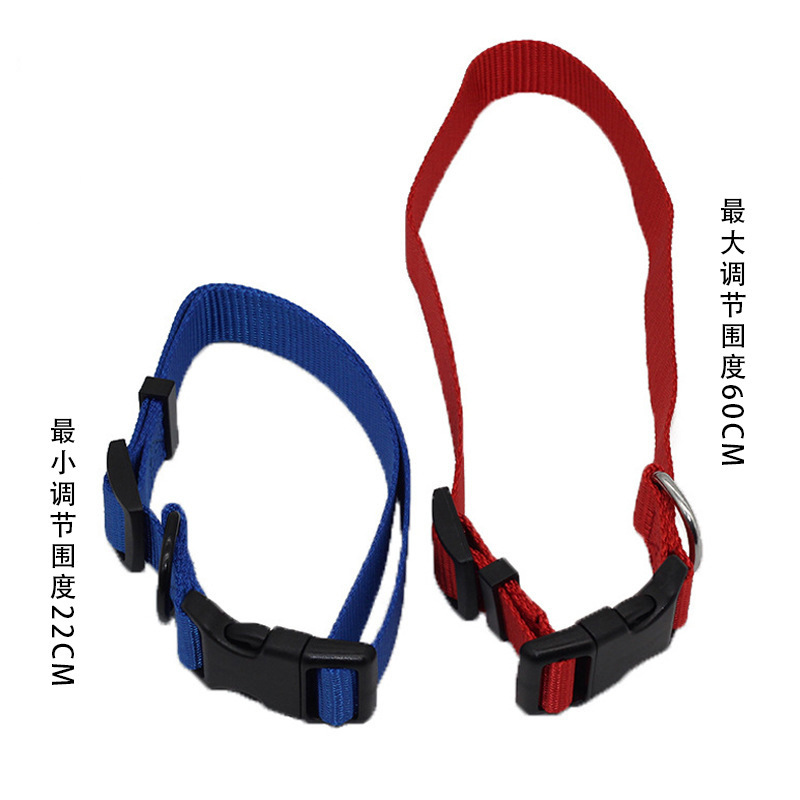 Fábrica directa collar de mascotas de nylon gato perro antideslizante desgaste antideslizante corda de tracción de perro al por mayor venta en caliente transfronteriza