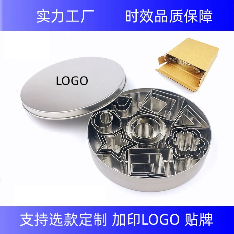 Выбор формы для печенья из нержавеющей стали на заказ OEM обработка печатного логотипа для образца пользовательского рисунка заводской заказ