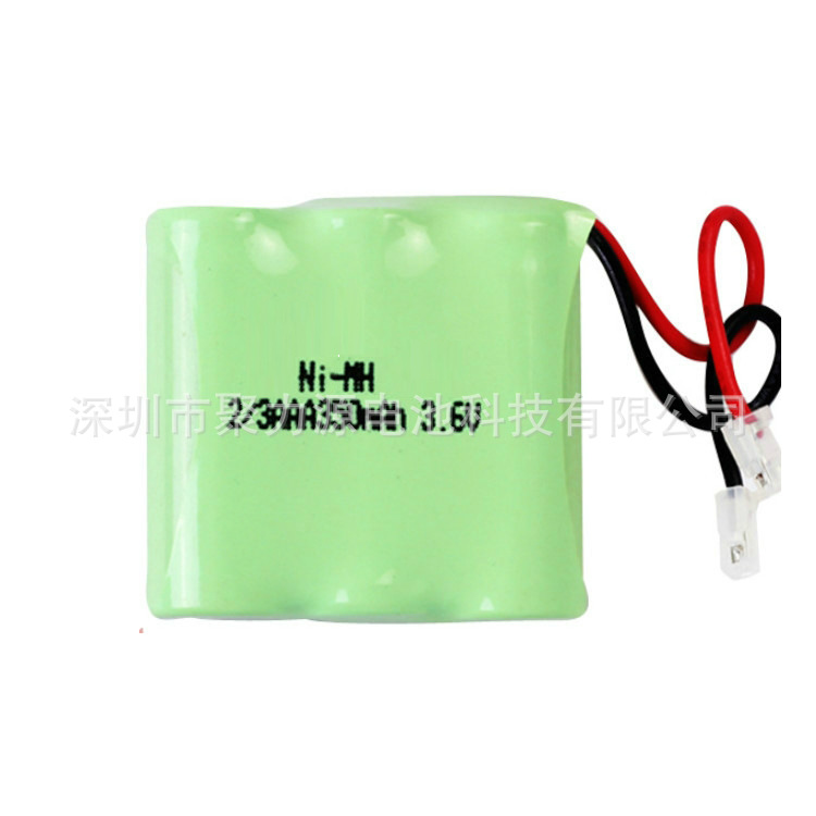 供应镍氢电池2/3AAA350MAH 3.6V电池组电话机呼叫机电池太阳能