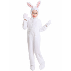 ハロウィーン衣装子供かわいいぬいぐるみウサギ動物服森舞台演出衣装ワンピースパジャマ