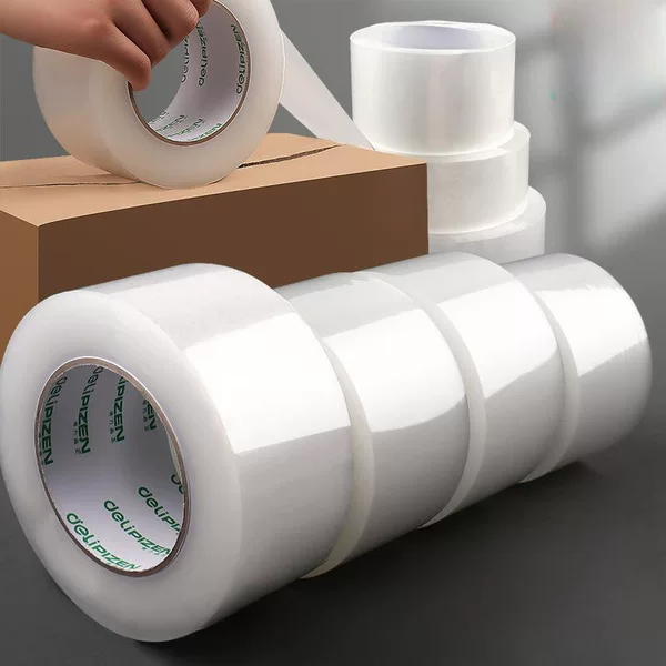 Deli 33305 tape wholesale bulk packing express sealing high transparent 4.5cm wide tape large