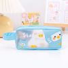 Capacious cartoon cute pencil case PVC for elementary school students, Korean style, new collection, wholesale