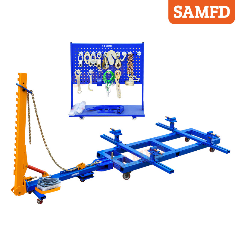 Instrumento de corrección de vigas de marco móvil SAMFD Reparación de chapa de automóvil europea Cirugía plástica de carrocería