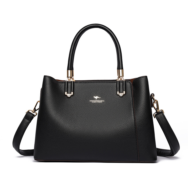 Kangaroo Women's Large Capacity Shoulder & Crossbody Handbag_voghion.com