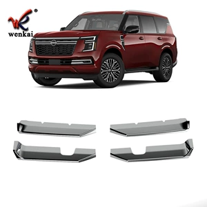 Nissan 25 Patrol Armada Y63 üçün modifikasiya edilmiş ön bamper alt barmaqlıq elektrokaplama zolağı
