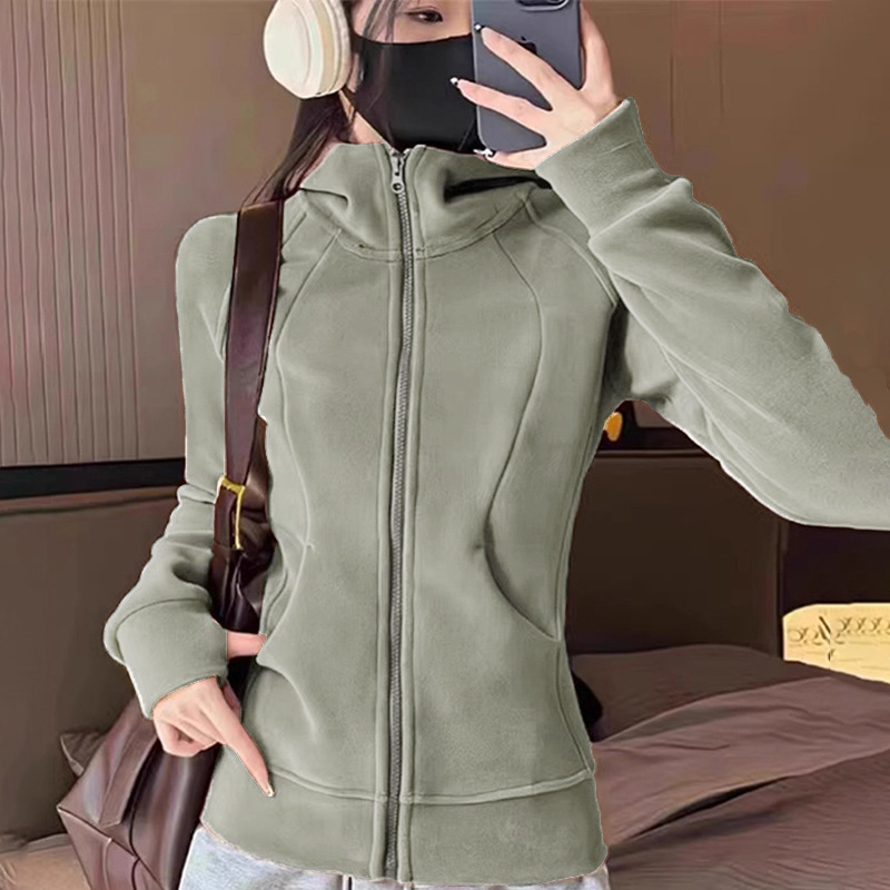 슬림핏 - 머스타드 그린 [양면 오스트리아 벨벳]