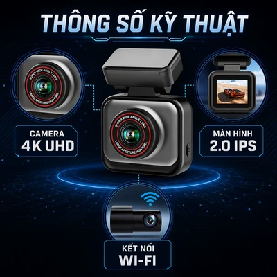 Dual front and rear recording Driving recorder
