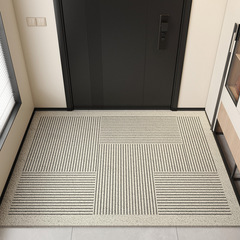 入戸ドアマット高级感モダンシンプルムッシュムッシュマット耐摩耗防滑マット玄関泥擦りマット