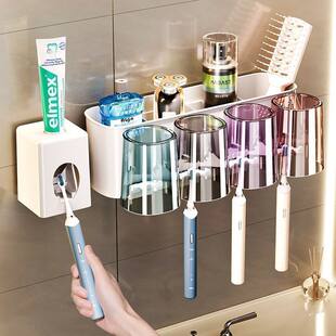 Toothbrush, mouthwash, universal storage system, set