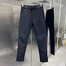 运动裤男春夏薄款防晒夏季男士速干裤弹力修身户外健身长裤