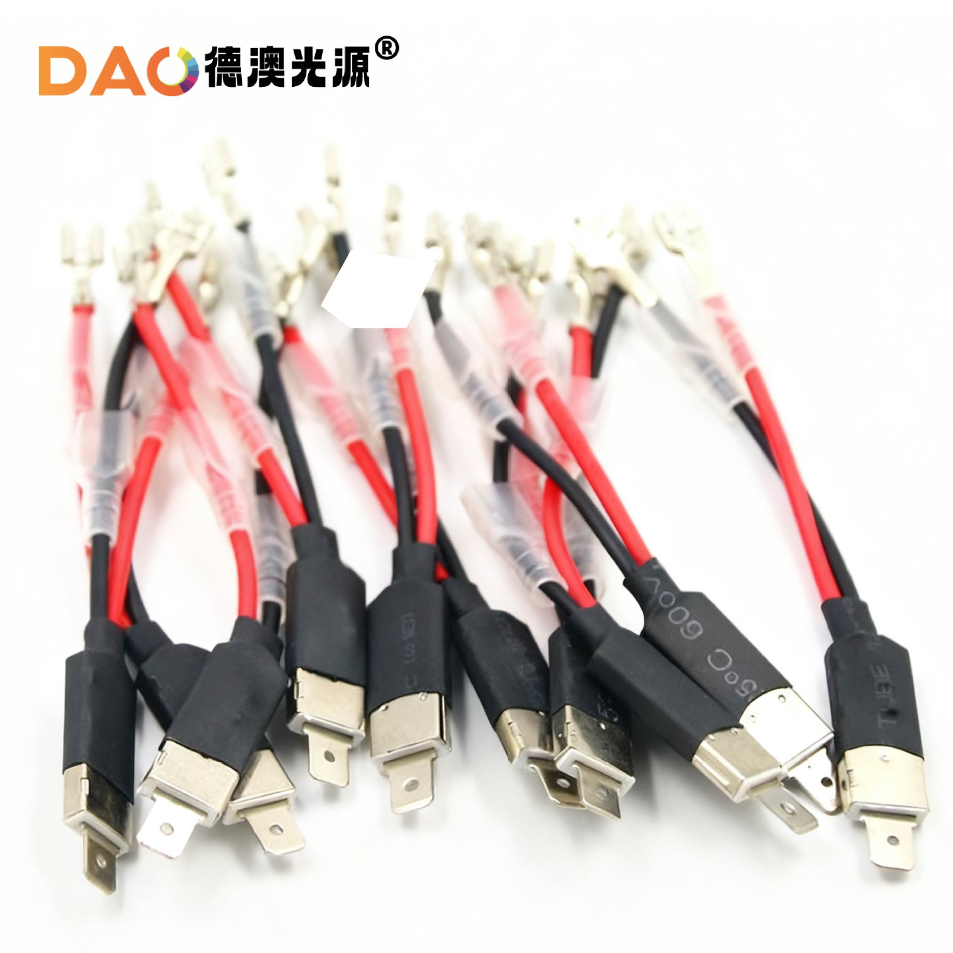 Venta al por mayor h1h3 adaptador de cable de coche accesorios LED bombilla grande LED cable adaptador sin cambio de línea de conexión HID coche original aplicable