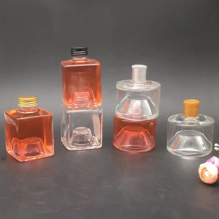 白酒瓶 果酒瓶洋酒瓶鸡公山玻璃空酒瓶100ml150ml小酒瓶 叠加酒瓶