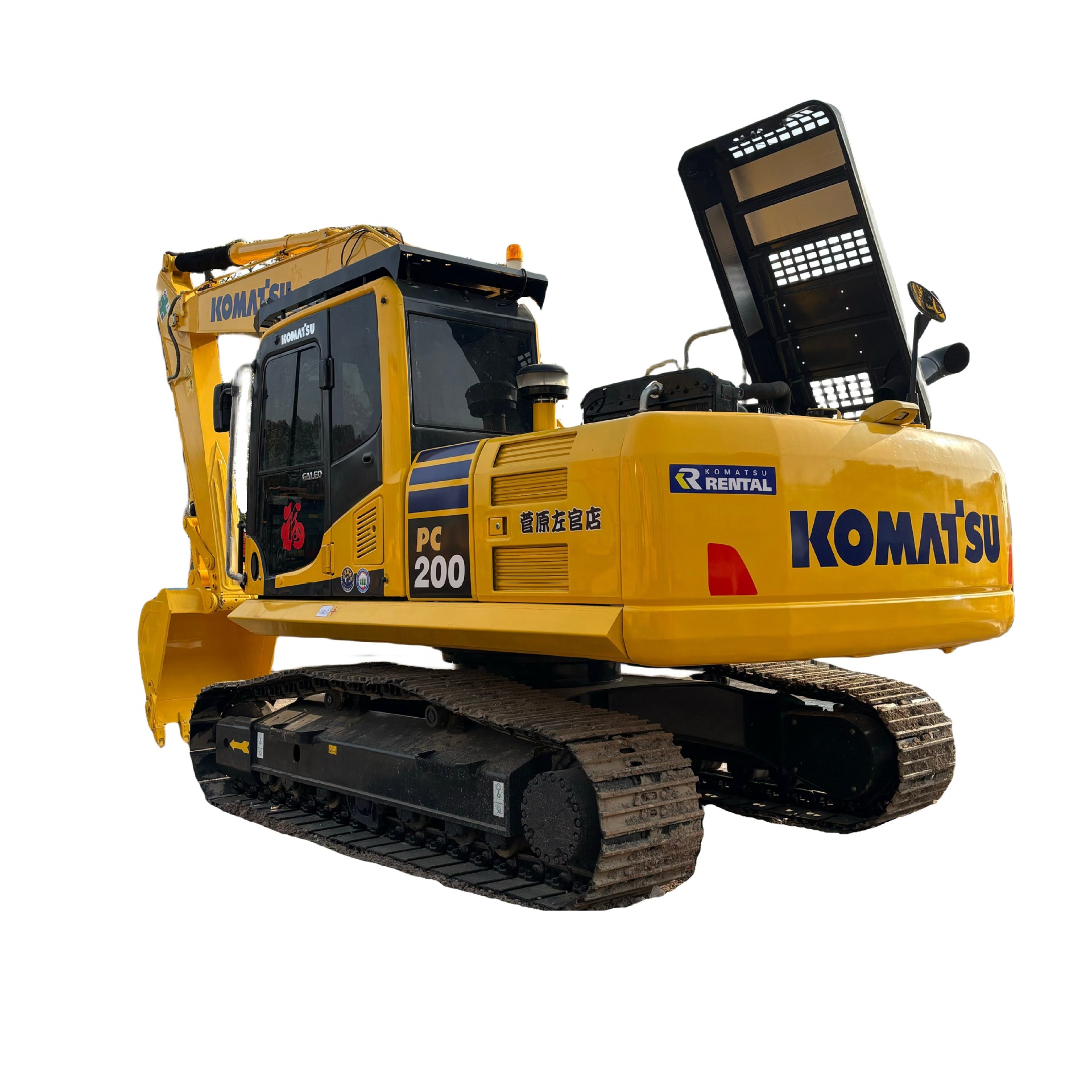 中国供应商20吨二手挖掘机小松PC200-8液压履带二手挖掘机