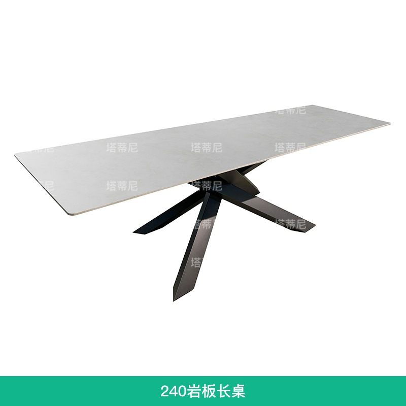 Mesa y silla de ocio al aire libre de cuerda, mesa larga de aleación de aluminio, jardín al aire libre, muebles impermeables y protectores solares
