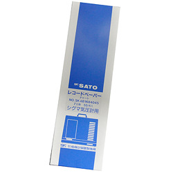 正品日本SATO佐藤7237-62 II型气压记录计用记录纸 7天